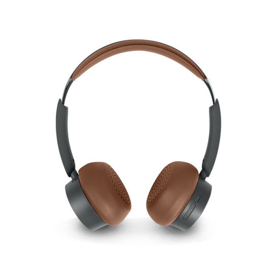 Εικόνα της Ασύρματα Ακουστικά Bluetooth Καφέ/Μαύρο M-271 BO MUSE
