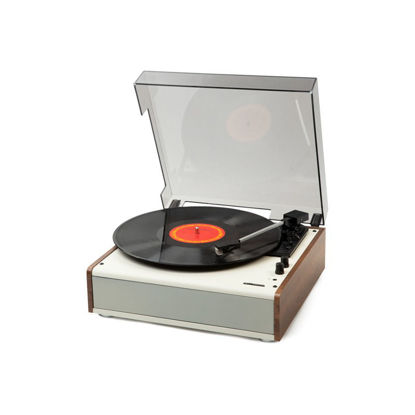 Εικόνα της Πικάπ-Bluetooth MT-102ΒΤ MUSE Με USB Cream&Wooden