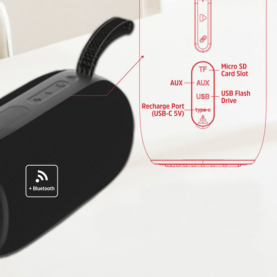 Εικόνα της Φορητό Bluetooth Ηχείο και Power Bank BTS163 ENERGIZER