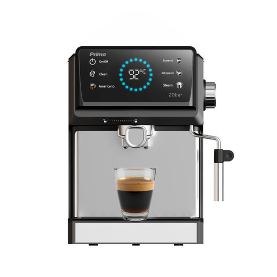Εικόνα της Μηχανή Espresso PREM-40542 Primo 3σε1 20Bar Digital Μαύρη-Inox