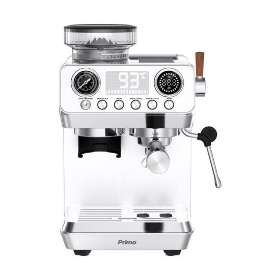 Εικόνα της Μηχανή Espresso με μύλο καφέ PREM-40573 Primo Hot&Cold 20bar Digital Inox