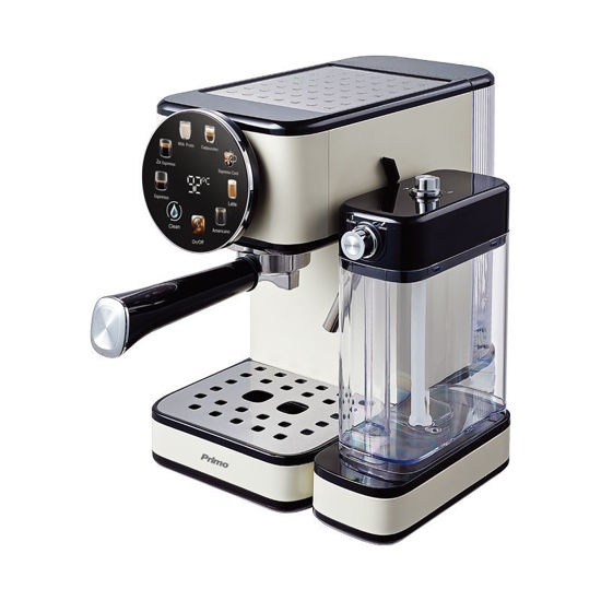 Εικόνα της Μηχανή Espresso+Milk frother PREM-40577 Primo 3σε1 Hot&Cold 20Bar Digital Ιβουάρ