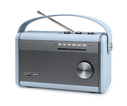 Εικόνα της Ραδιόφωνο M-098VB MUSE Μπαταρίας-Ρεύματος με Bluetooth Μπλε