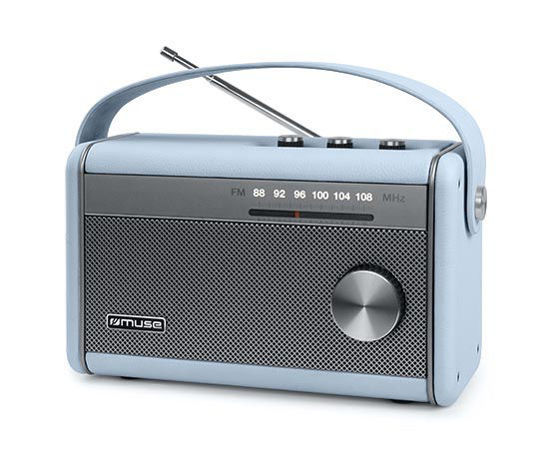 Εικόνα της Ραδιόφωνο M-098VB MUSE Μπαταρίας-Ρεύματος με Bluetooth Μπλε