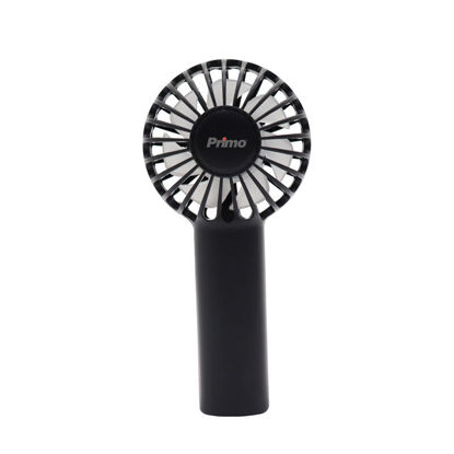 Εικόνα της Ανεμιστήρας Mini Χειρός PRMF-80690 Primo 2.5'' 6cm Μαύρος Επαναφορτιζόμενος