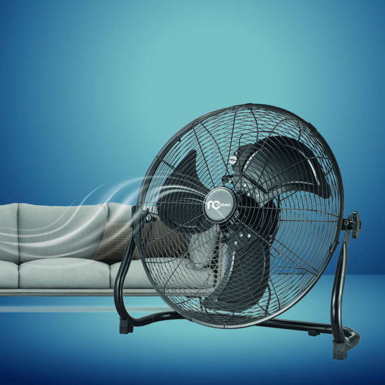 Εικόνα της Ανεμιστήρας Δαπέδου NFF-80702 Neotec 45εκ. 100W Μαύρος