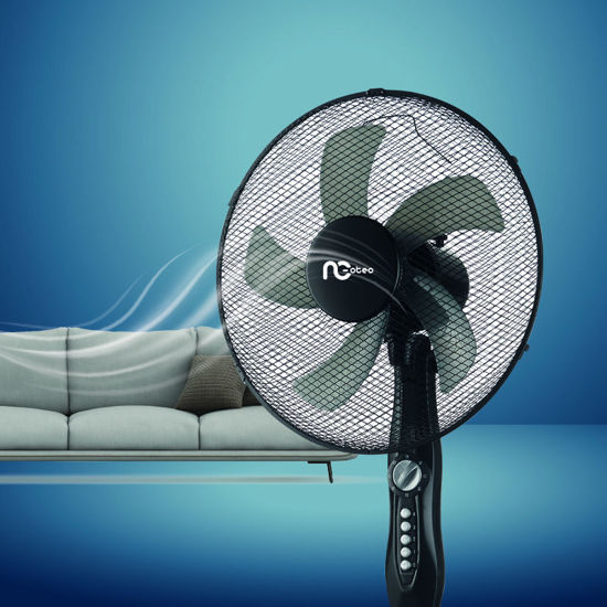 Εικόνα της Ανεμιστήρας Ορθοστάτης NSF-80718 Neotec 40εκ. Μαύρο