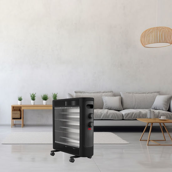 Εικόνα της Θερμάστρα Χαλαζία NT-81125 Neotec 2400W Μαύρη