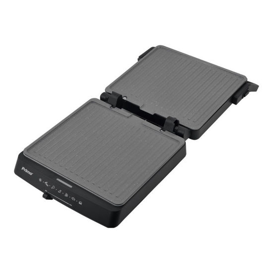 Εικόνα της Ψηστιέρα Panini PRPG-40545 Primo 2000W Αποσπώμενες κεραμικές marble πλάκες Μαύρη