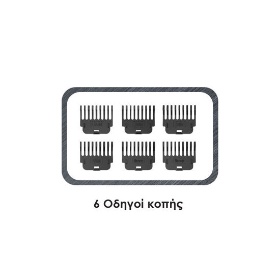 Εικόνα της Κουρευτική μηχανή PRΗΤ-40561 PRIMO Επαναφ 90Μ Digital Retro Golden