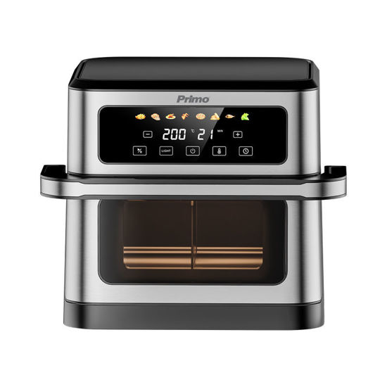 Εικόνα της Φριτέζα Αέρος PRAF-40565 Primo Digital 10L 1800W Inox/Μαύρη
