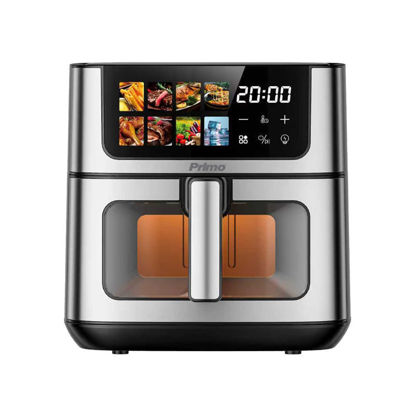 Εικόνα της Φριτέζα Αέρος PRAF-40566 Primo Digital 8L 1800W Inox/Μαύρη