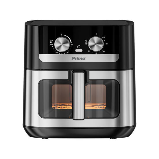 Εικόνα της Φριτέζα Αέρος PRAF-40567 Primo Mechanical 8L 1800W Inox/Μαύρη