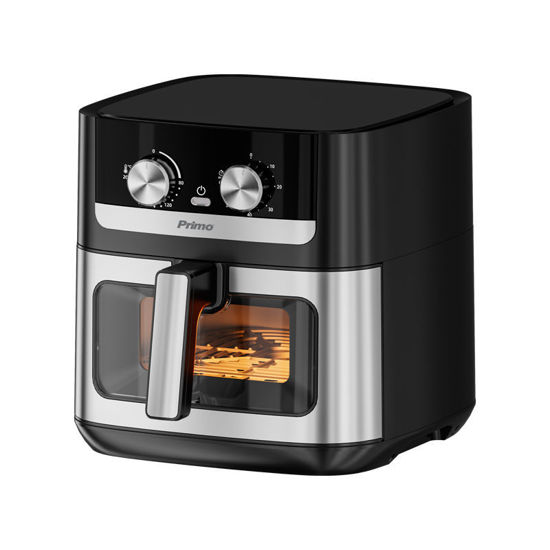 Εικόνα της Φριτέζα Αέρος PRAF-40567 Primo Mechanical 8L 1800W Inox/Μαύρη