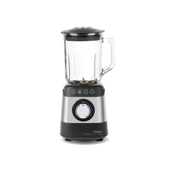 Εικόνα της Μπλέντερ PRBL-40502 Primo 1500W 1.8L Titanium Pro 1500  Μαύρο/Inox