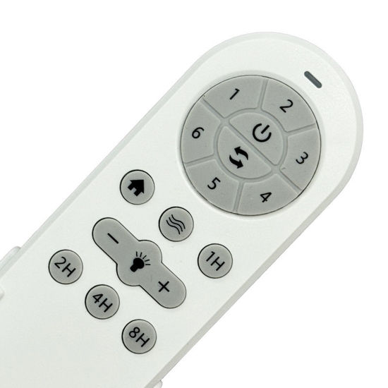 Εικόνα της Ανεμιστήρας Οροφής PRCF-80674 Primo DC 52'' 132εκ. Με Τηλεχειριστήριο 1Φως LED 3Φτερά Λευκός