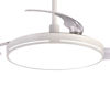Εικόνα της Ανεμιστήρας Οροφής PRCF-80680 Primo DC 42'' 106εκ. Με Τηλεχειριστήριο 1Φως LED 3Φτερά Λευκός