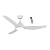 Εικόνα της Ανεμιστήρας Οροφής PRCF-80723 Primo 52'' 132εκ. Με Τηλεχειριστήριο 1Φως LED 3Φτερά Λευκός