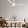 Εικόνα της Ανεμιστήρας Οροφής PRCF-80723 Primo 52'' 132εκ. Με Τηλεχειριστήριο 1Φως LED 3Φτερά Λευκός