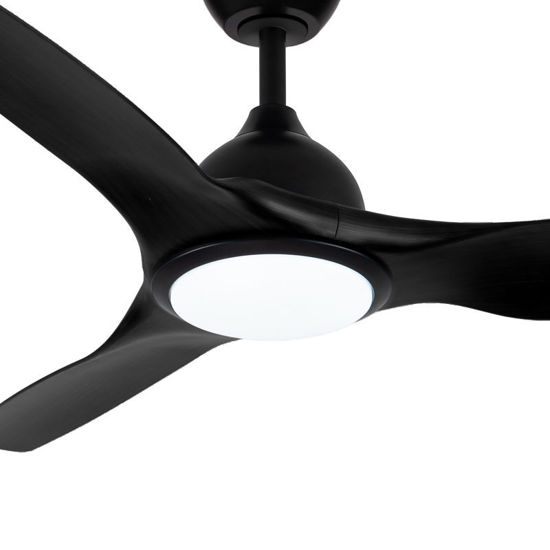 Εικόνα της Ανεμιστήρας Οροφής PRCF-80724 Primo 52'' 132εκ. Με Τηλεχειριστήριο 1Φως LED 3Φτερά Μαύρος