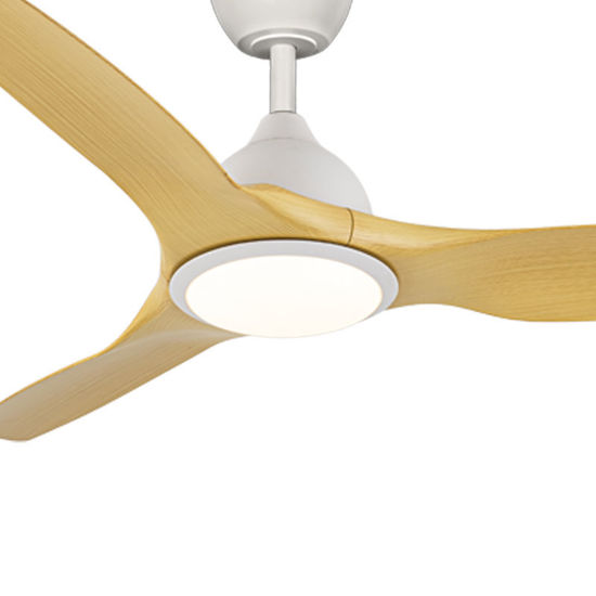 Εικόνα της Ανεμιστήρας Οροφής PRCF-80726 Primo 52'' 132εκ. Με Τηλεχειριστήριο 1Φως LED 3Φτερά Λευκός-Ξύλο