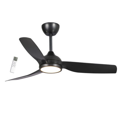 Εικόνα της Ανεμιστήρας Οροφής PRCF-80728 PRIMO 52'' 132εκ. Με Τηλεχειριστήριο 1 Φως LED 3Φτερά IP66 με WiFi Μαύρος