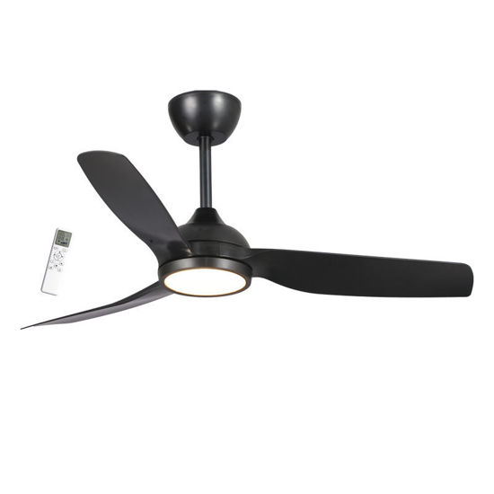 Εικόνα της Ανεμιστήρας Οροφής PRCF-80728 PRIMO 52'' 132εκ. Με Τηλεχειριστήριο 1 Φως LED 3Φτερά IP66 με WiFi Μαύρος
