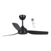 Εικόνα της Ανεμιστήρας Οροφής PRCF-80730 PRIMO 52'' 132εκ. Με Τηλεχειριστήριο 3Φτερά IP66 Μαύρος
