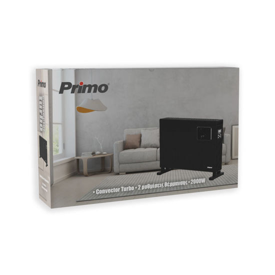 Εικόνα της Θερμοπομπός PRCH-81121 Primo 2000W Turbo Μαύρος