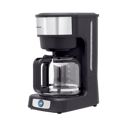 Εικόνα της Καφετιέρα φίλτρου PRCM-40579 Primo Memories 1.5L 12φλ Μαύρη-Inox