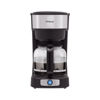 Εικόνα της Καφετιέρα φίλτρου PRCM-40579 Primo Memories 1.5L 12φλ Μαύρη-Inox