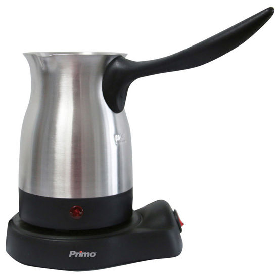 Εικόνα της Μπρίκι καφέ ηλεκτρικό PRCP-40241 Primo Με αισθητήρα υπερχείλισης ανοξείδωτο 800W Inox