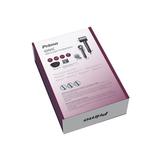 Εικόνα της Σεσουάρ PRHD-40503 Primo 1600W BLDC Με λειτουργία ιονισμού Ανθρακί