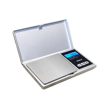 Εικόνα της Ζυγαριά Ακριβείας PRJS-40335 Primo Ψηφιακή 500g-0.01g Φωτιζόμενη οθόνη Silver