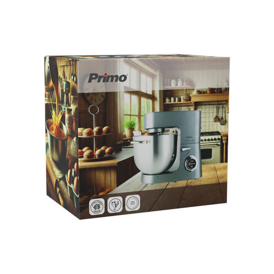 Εικόνα της Κουζινομηχανή PRMB-40529 Primo Digital με ανοξείδωτο κάδο 8L 1800W Ανθρακί