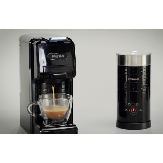 Εικόνα της Μηχανή για αφρόγαλα PRMF-40539 Primo 500W, Μαύρη/Inox