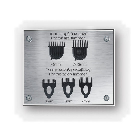 Εικόνα της Σετ ανδρικής περιποίησης PRMG-40568 PRIMO 15σε1 Επαναφ 150M Digital IPX6 Ανθρακί