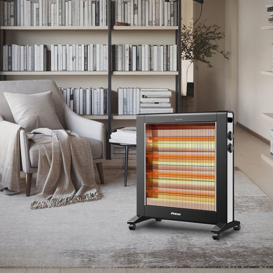 Εικόνα της Θερμάστρα Χαλαζία PRQH-81139 Primo Μαύρη 2800W
