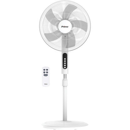 Ανεμιστήρας Ορθοστάτης 18'' 45CM PRSF-80414  Primo Λευκός Με Τηλεχειριστήριο 80W