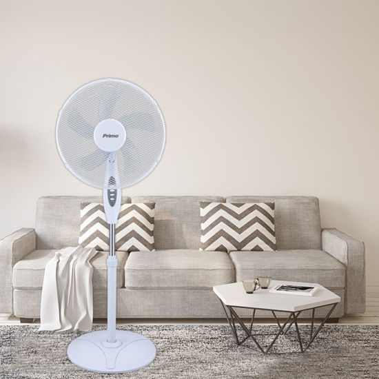 Εικόνα της Ανεμιστήρας Ορθοστάτης PRSF-80716 Primo 40εκ. Λευκός/Γκρι