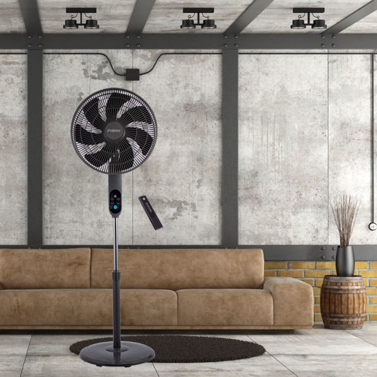 Εικόνα της Ανεμιστήρας Ορθοστάτης PRSF-80735 Primo 40εκ. Γκρι με R/C