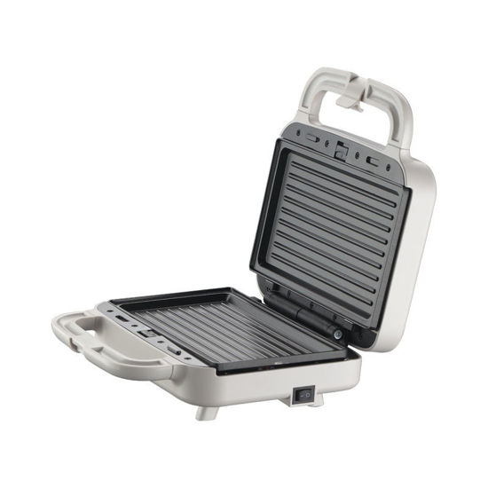 Εικόνα της Τοστιέρα PRSM-40559 Primo 2Θέσεων Διακ On/Off Aποσπώμενες πλάκες Ιβουάρ