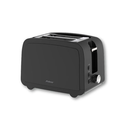 Εικόνα της Φρυγανιέρα PRST-40556 Primo 2Θέσεων 900W Μαύρη