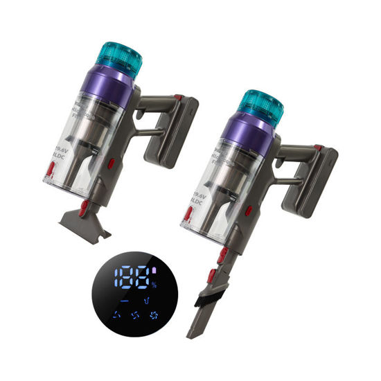 Εικόνα της Σκούπα επαναφορτιζόμενη PRVC-40507 Primo Apollo Aqua Flex 3σε1 29.6V BLDC μοτέρ Γκρι-Μωβ