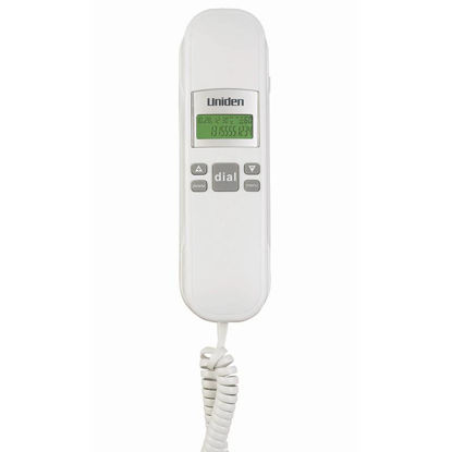 Εικόνα της Τηλέφωνο Γόνδολα UNIDEN AS-7103 CID με αναγνώριση κλήσης Λευκό