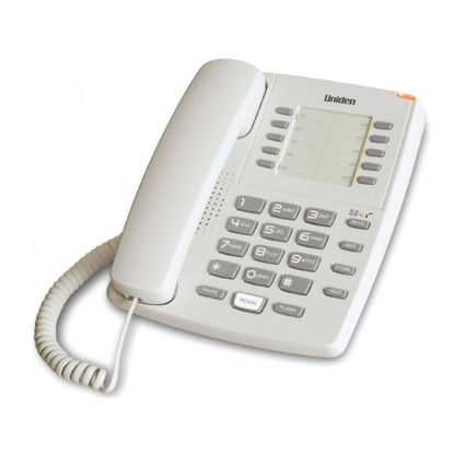 Εικόνα της Τηλέφωνο  Επιτραπέζιο UNIDEN AS7201 Λευκό